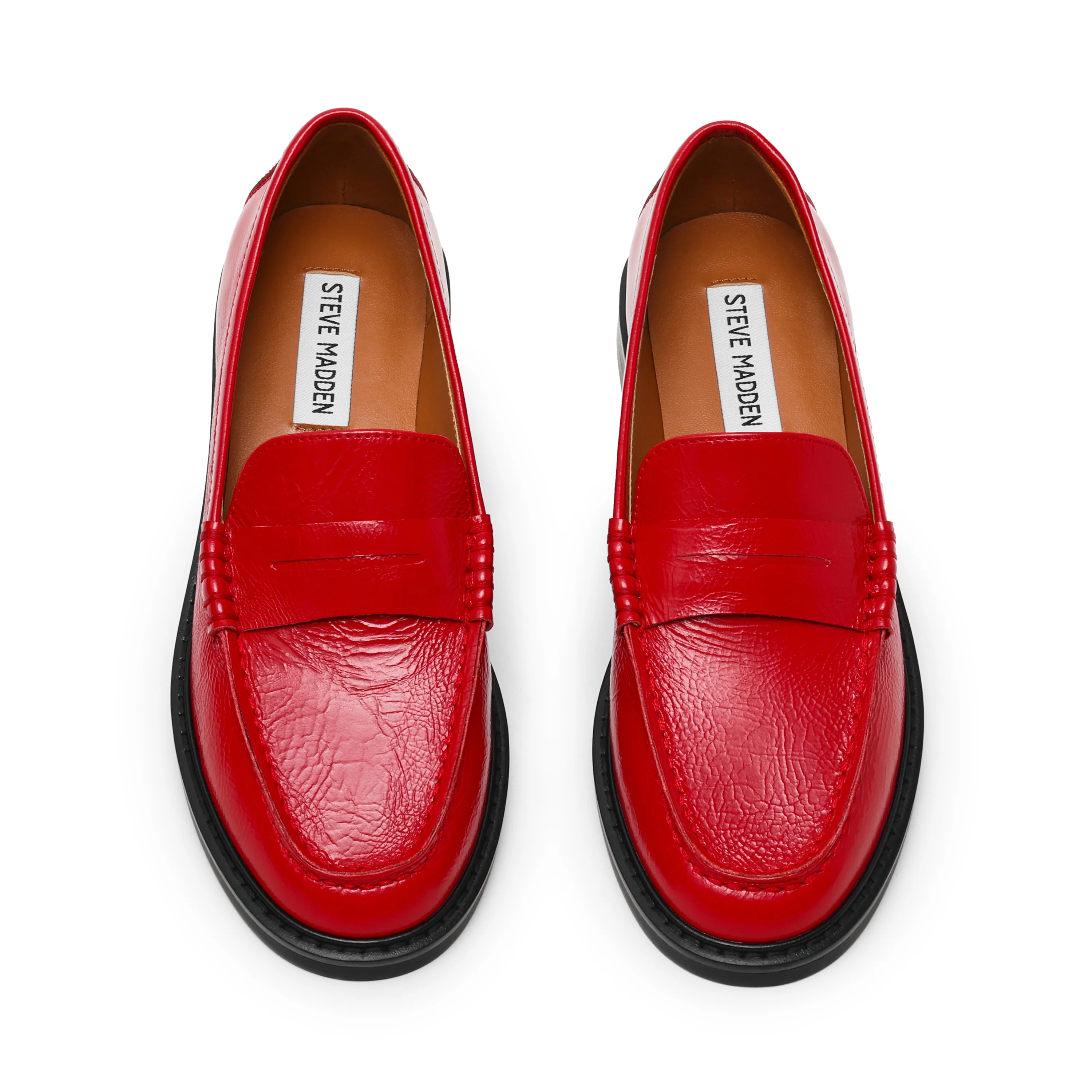 Adison Flat Shoe CHERRY LEATHER - Image 3