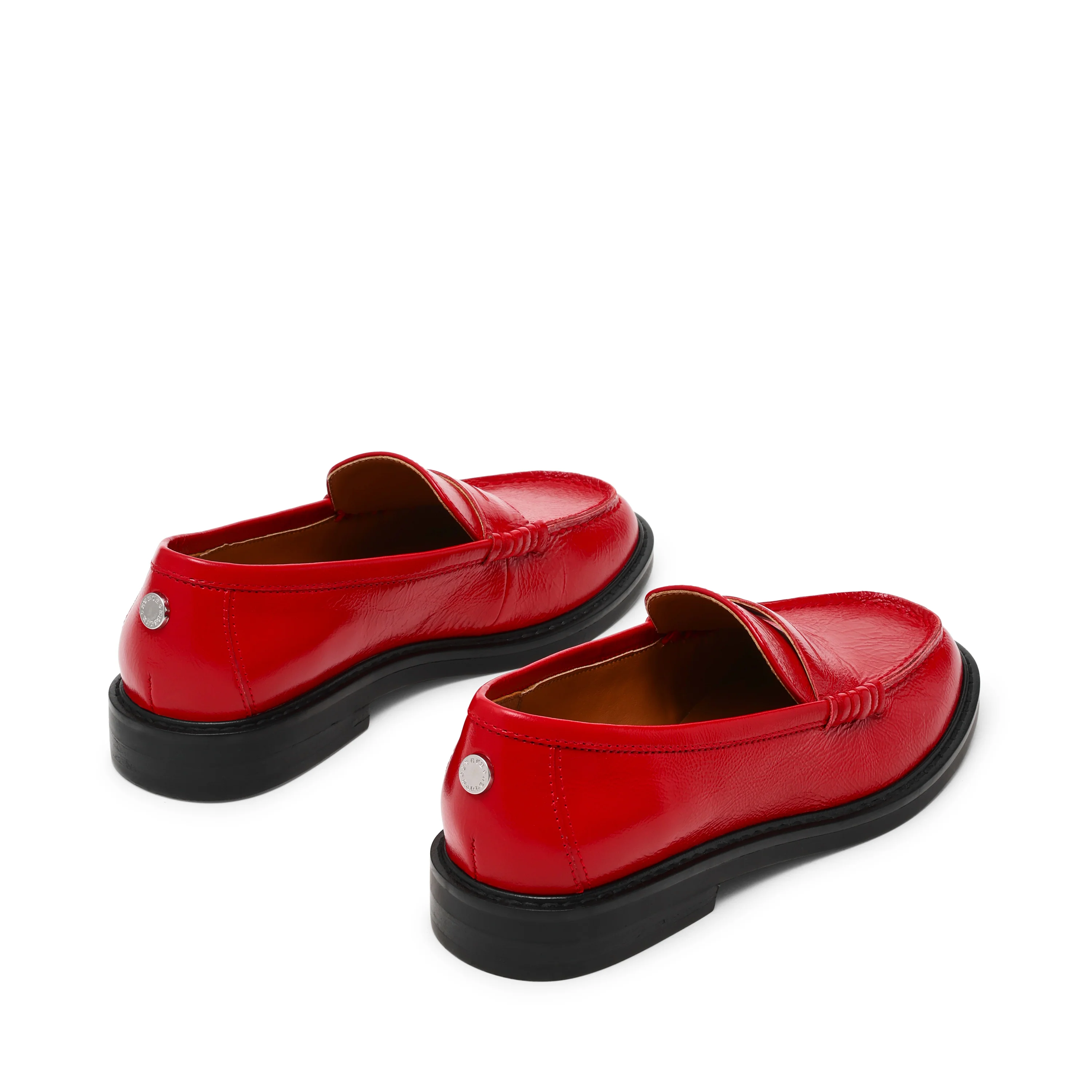Adison Flat Shoe CHERRY LEATHER - Image 4