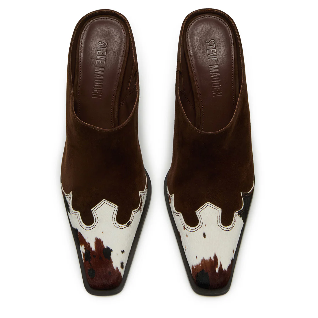 Houston-H Mule BROWN SUEDE - Image 3