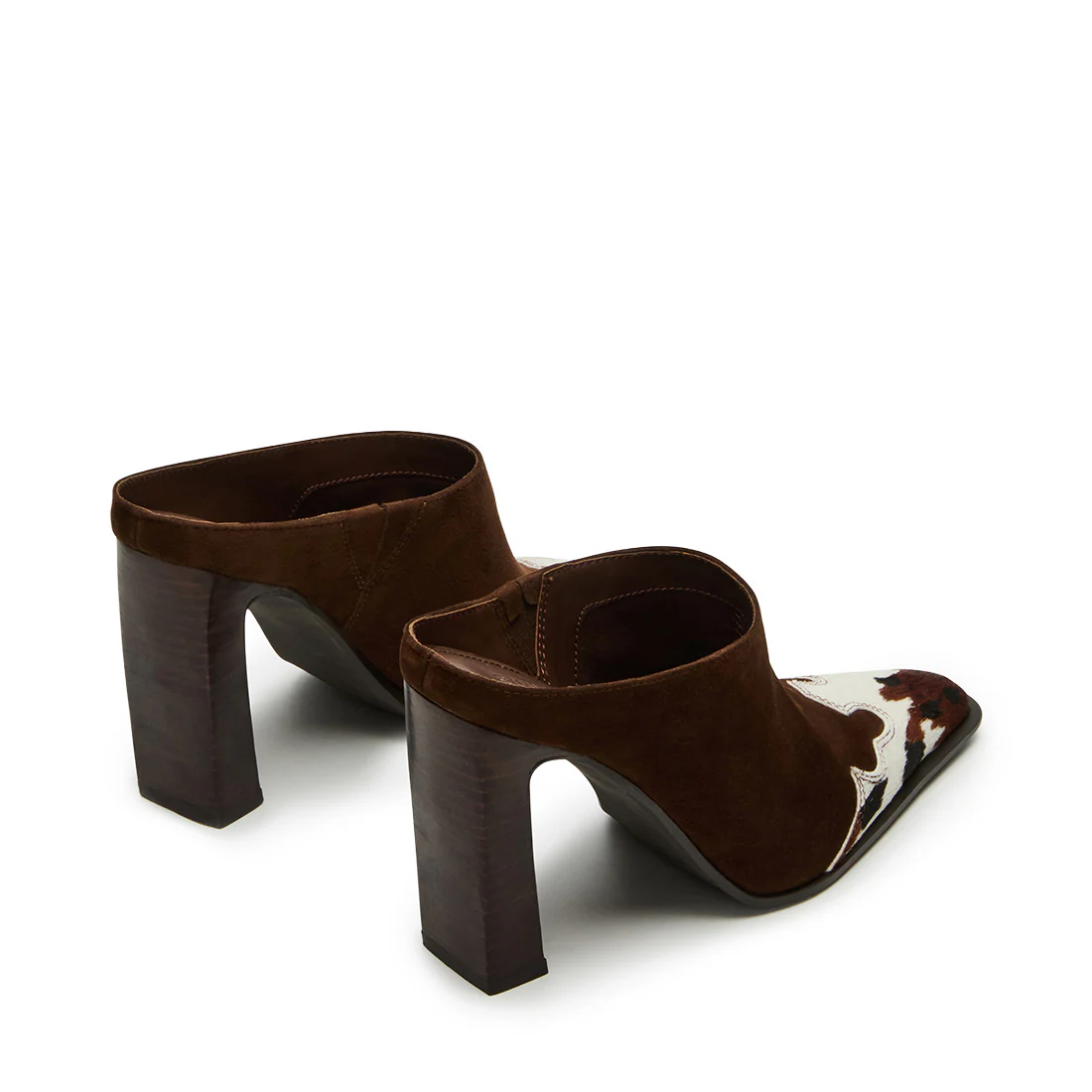 Houston-H Mule BROWN SUEDE - Image 4
