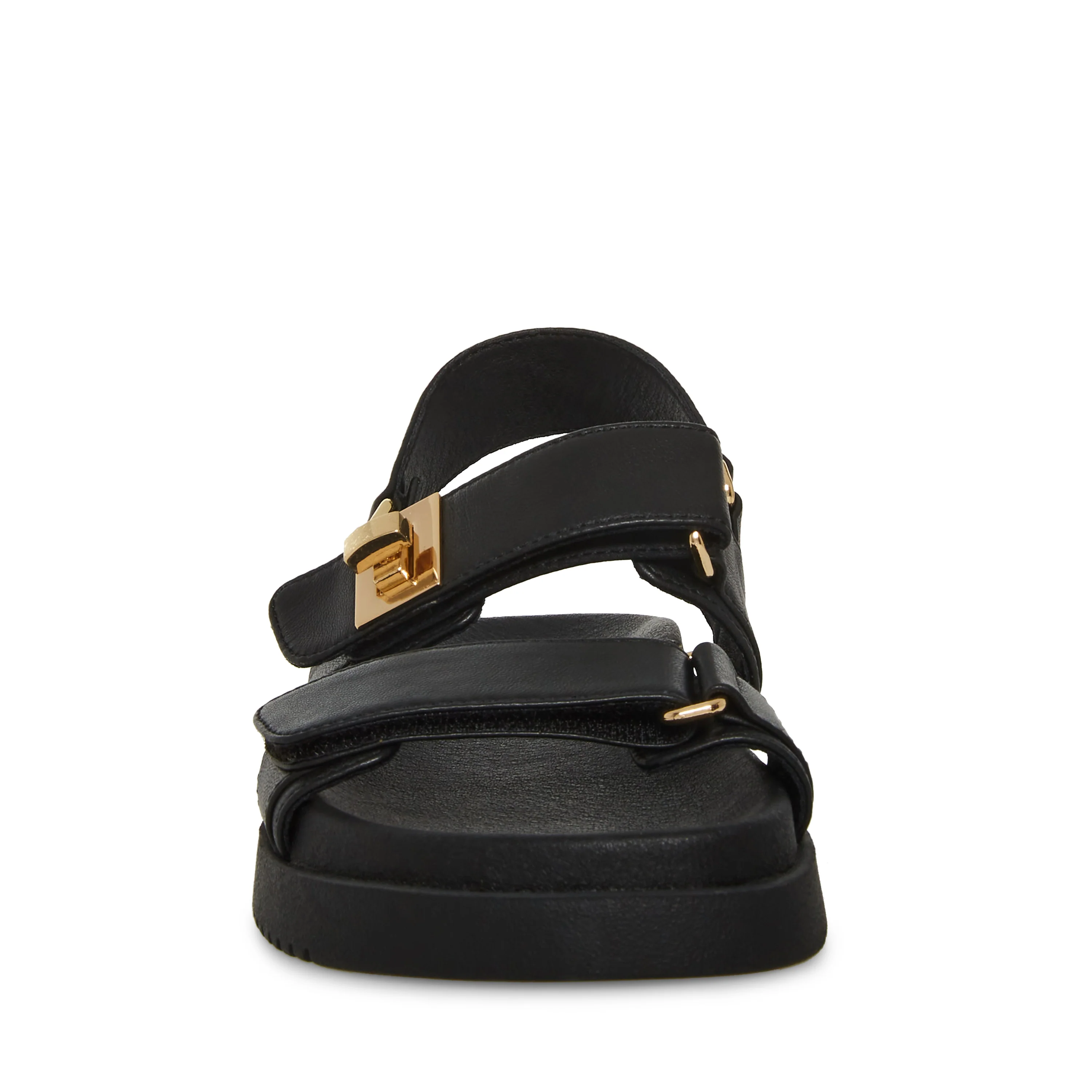 Mona Sandal BLACK LEATHER - Image 3