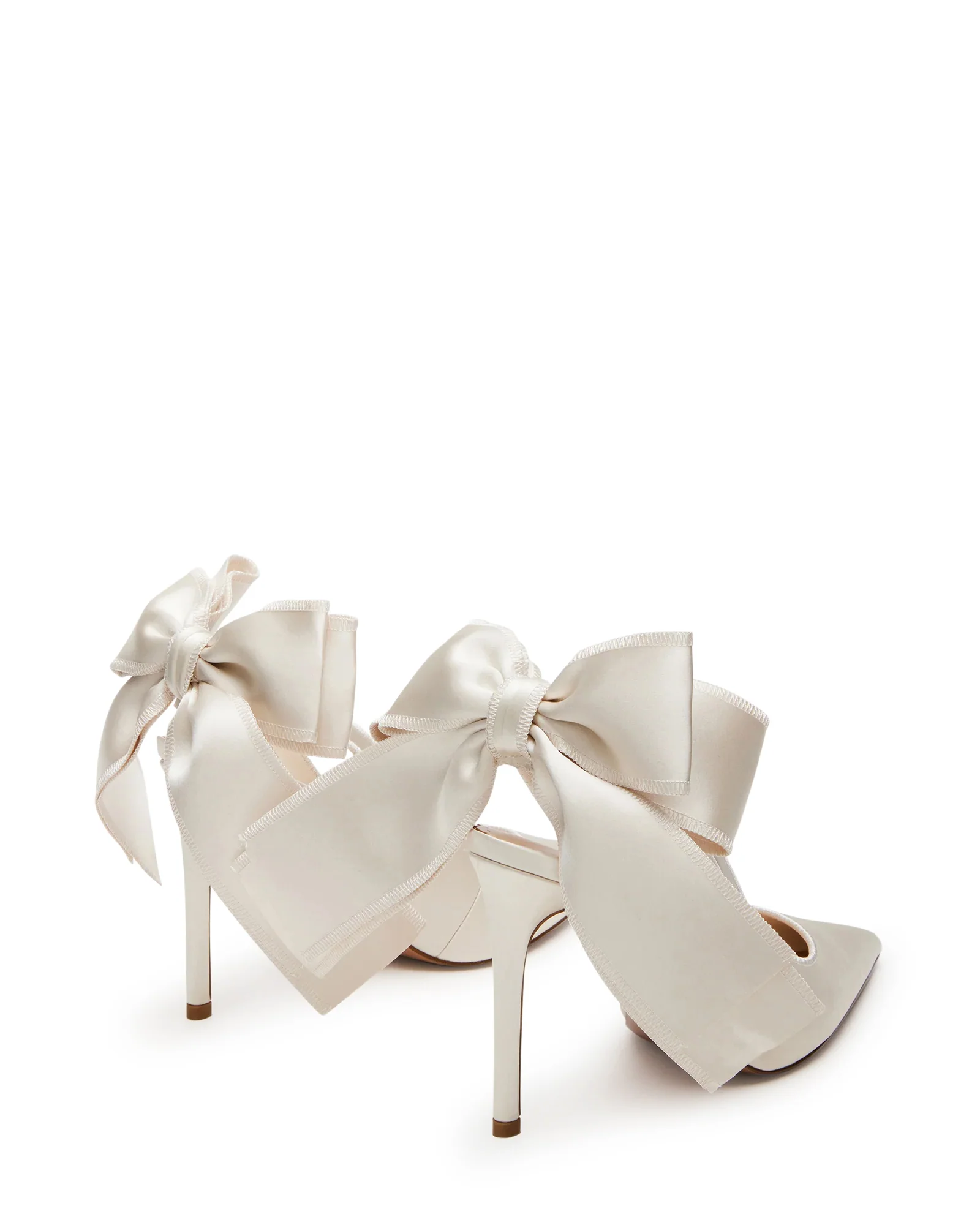 Teacup Pump IVORY SATIN - Image 4