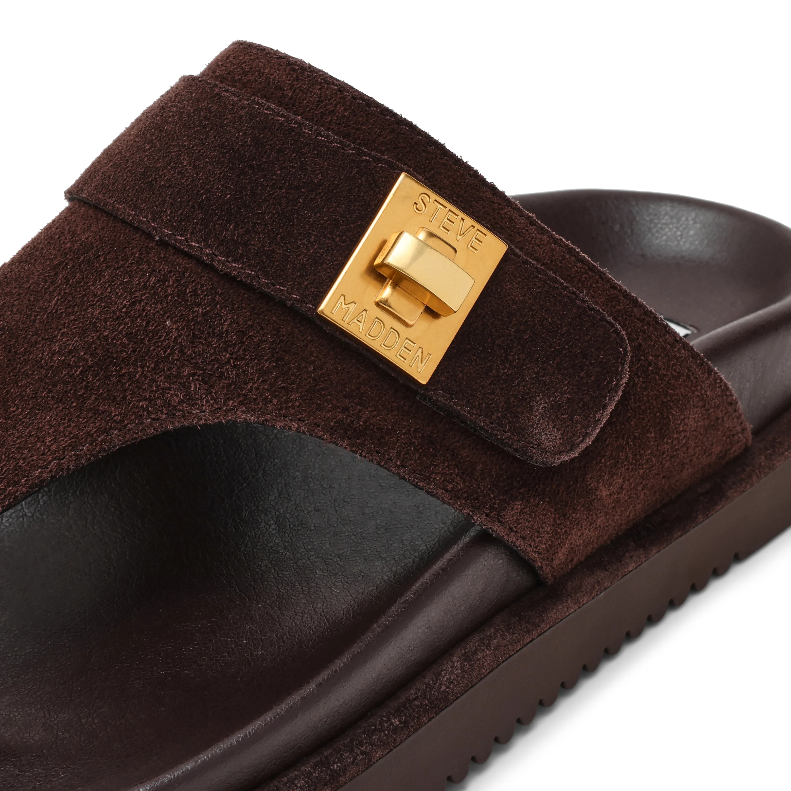 Tuned-IN Sandal CHOCOLATE BROWN SUEDE - Image 5